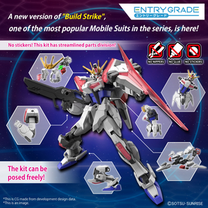 BANDAI ENTRY GRADE 1/144 BUILD STRIKE EXCEED GALAXY