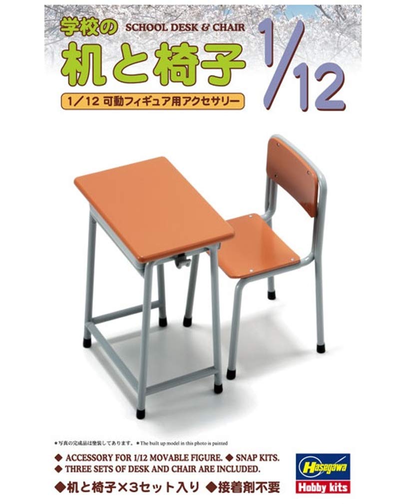 1:12 SCHOOL DESK & CHAIR