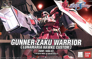 HGCE 1/144 GUNNER ZAKU WARRIOR (LUNAMARIA HAWKE CUSTOM)