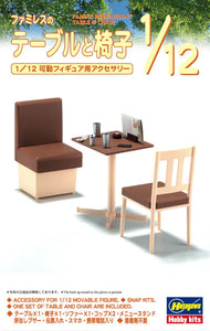 1:12 FAMILY RESTAURANT TABLE & CHAIR