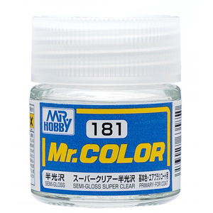 Mr. Color 181 - Semi-Gloss Super Clear (Semi-Gloss/ Primary)