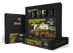 ABTEILUNG 502 Vehicle Weathering & Effect Oil Paint Set (6 Colors) 20ml Tubes