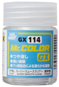 Mr. Color Super Smooth Clear Flat 18ml Bottle